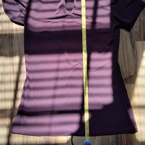 Express deep red dress shirt